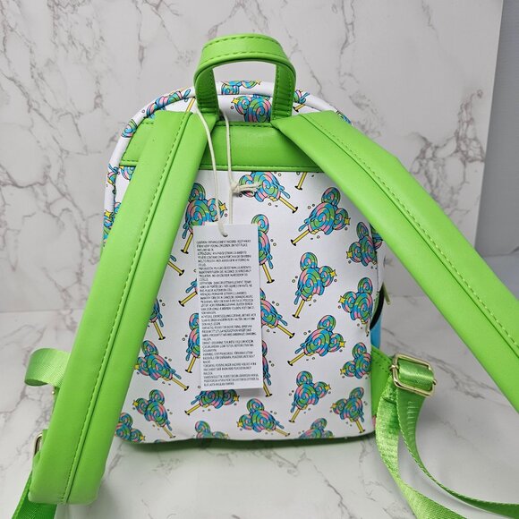 NWT Loungefly Disney Parks Disney Eats Lollipop Collection Mini Backpack - Picture 5 of 7